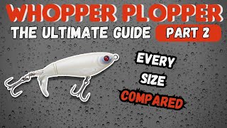 SideBySide Lineup Comparison of the Whopper Plopper