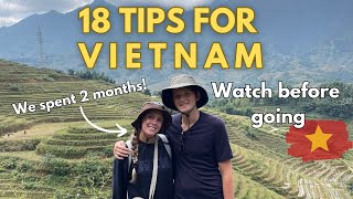 18 things we WISH WE KNEW before we spent 2 MONTHS in VIETNAM 🇻🇳