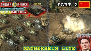 Mannerheim Line - Part 2 | Sudden Strike 4: Finland - Winter Storm | Soviet Campaign | Mission #3
