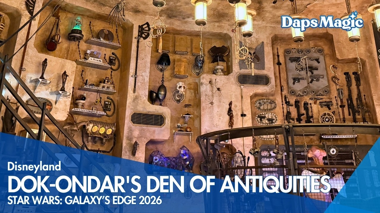 Dok Ondar's Den of Antiquities Reopens at Star Wars: Galaxy's Edge Ahead of Timeline Expansion