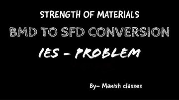 BMD TO SFD CONVERSION PROBLEM (IES - prev. Yr. )