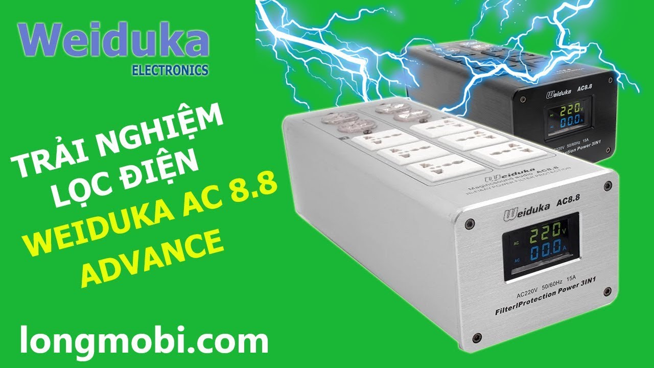 Lọc điện Weiduka ac 8.8 Advance 2020 - 899k hiệu năng cao - longmobi