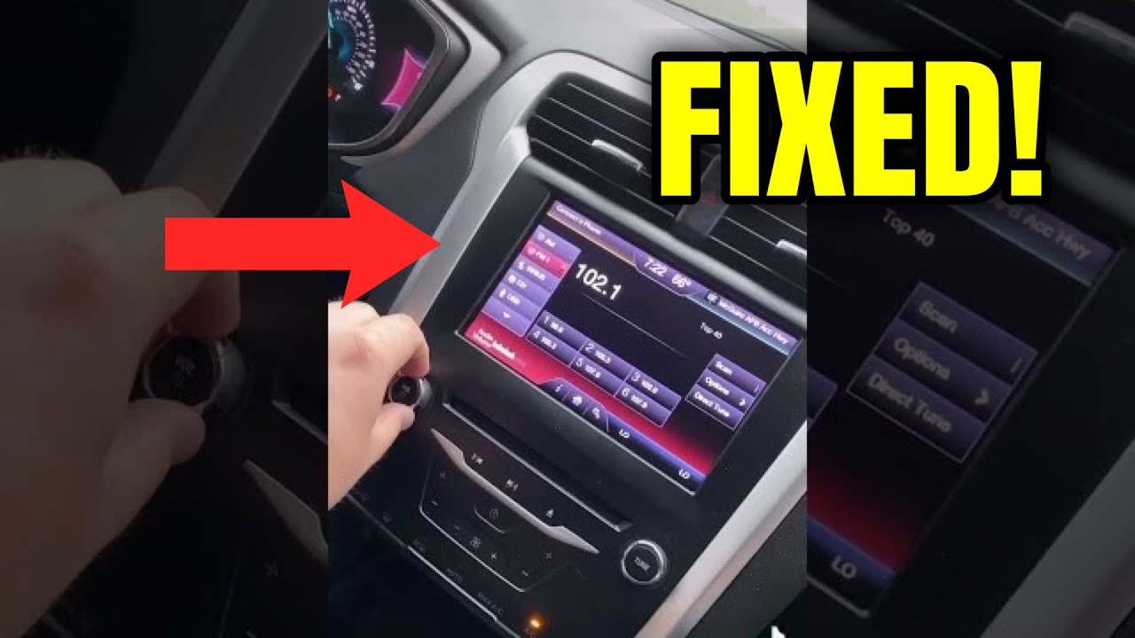 Ford Fusion Radio Not Turning On