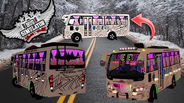 Mini zedone bus mod || eicher starline |bussid mod review @AJBUS  @TEAM_TNKDR