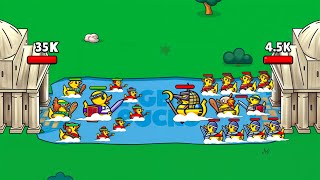Age of Duck Warriors game in MAX LEVEL ; Level Up Duck ( War game , Infinity ) screenshot 4