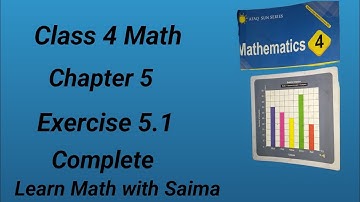 Class 4 Math Ch 5 Ex 5.1|class 4 math ex 5.1