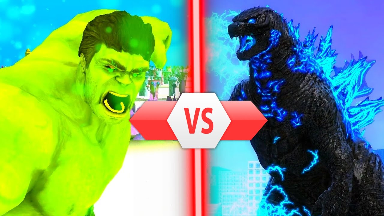 Incredible Hulk VS Godzilla! | Garry's Mod 1V1