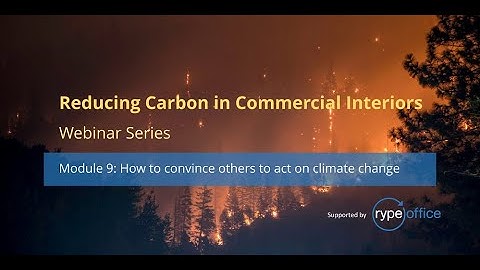Module 9: How to convince others to act on climate change