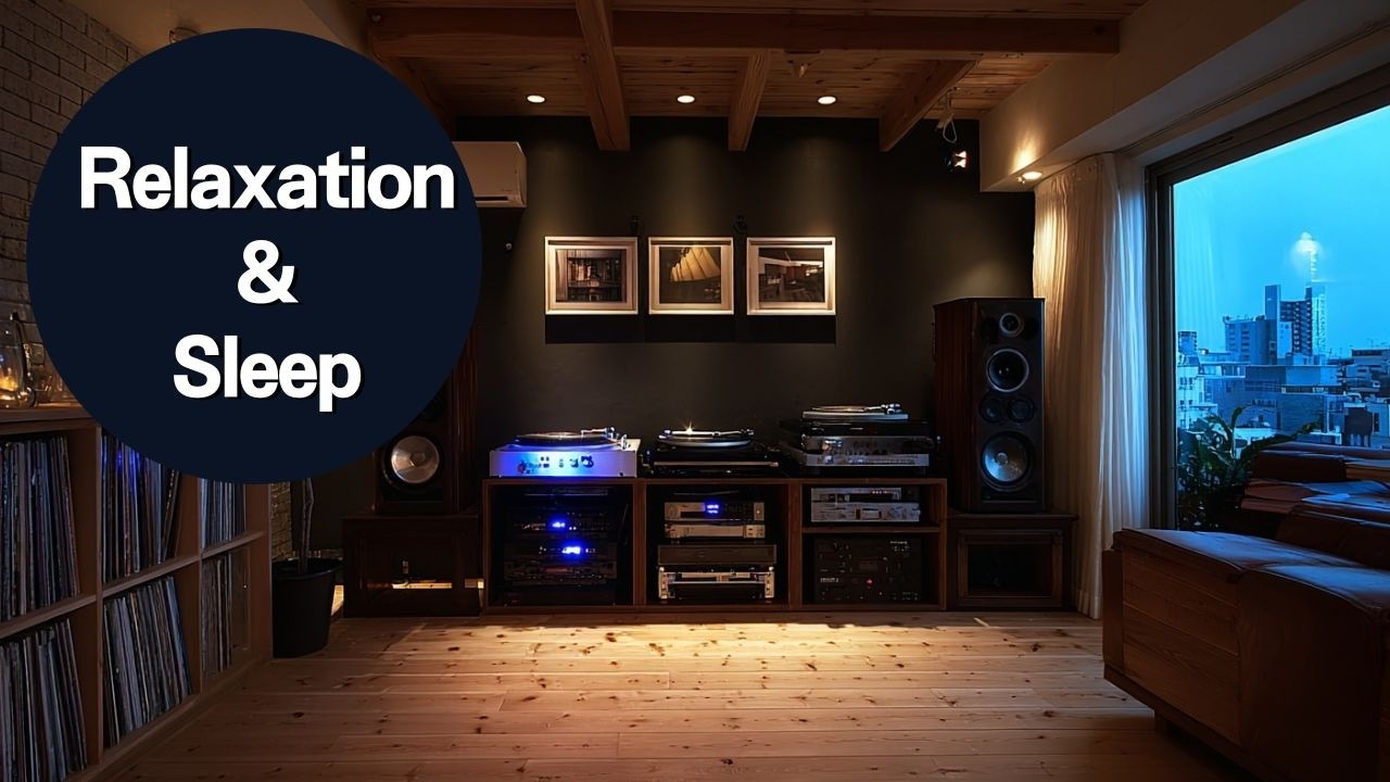 【Sleep】Fall Asleep Fast｜Lofi Chill BGM｜1Hour｜睡眠用・入眠用