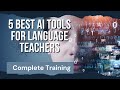 Top 5 AI Tools For Language Teachers- Tested-Free Options