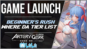 🔴 LIVE 🔴 Global Launch! Re-Roll Targets, Tier Lists, Beginner's Guide | Artery Gear: Fusion