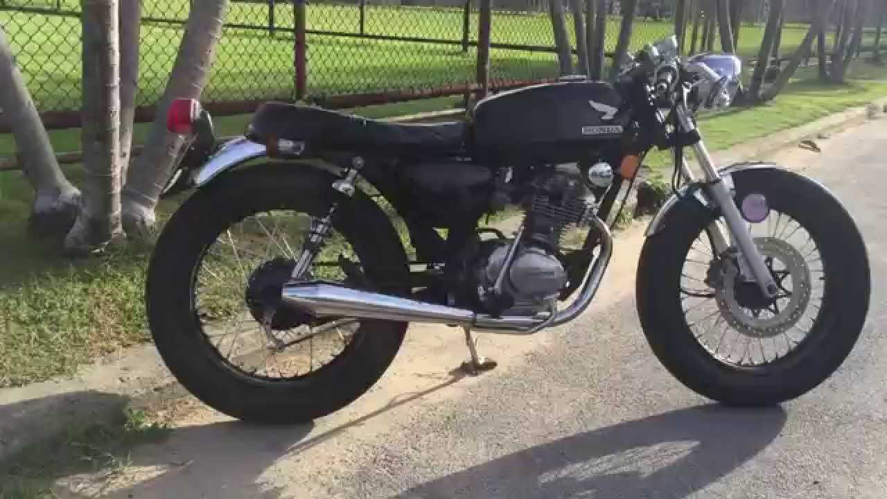 Honda JX110 cafe  racer  by 8pm Motor  Shop Thailand YouTube