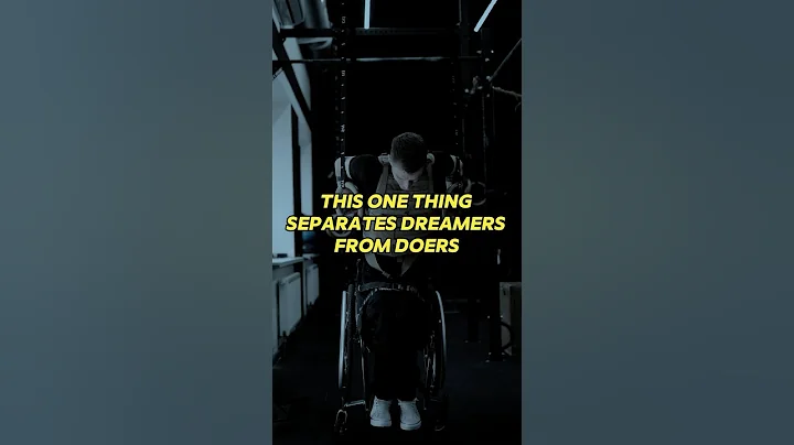 This One Thing Separates Dreamers from Doers | Motivational Speech to Achieve Goals