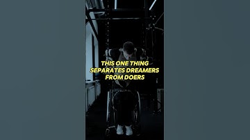 This One Thing Separates Dreamers from Doers | Motivational Speech to Achieve Goals