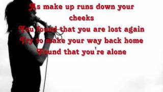 Escape the Fate - Makeup (new version) lyrics chords