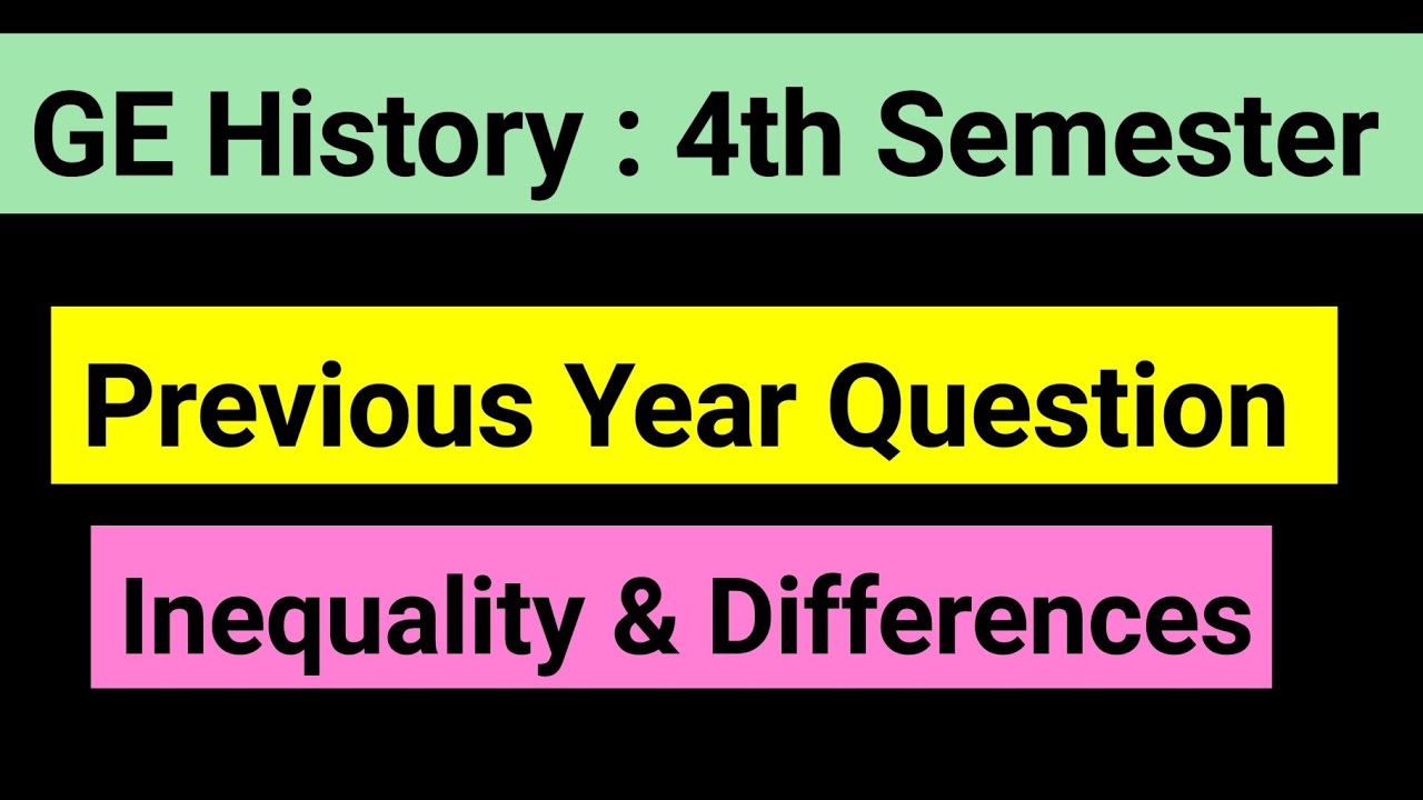 du-previous-year-question-paper-of-ge-history-inequality-differences