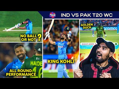 KING KOHLI IS BACK👑| INDIA BEAT PAKISTAN😍 | #INDvsPAK #T20WC