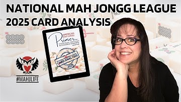 NMJL 2025 Card Analysis Insights and Tips 20250401