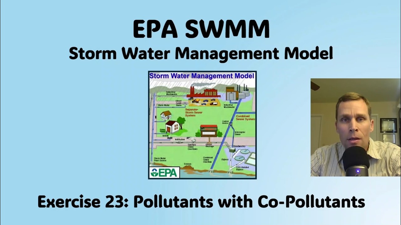 Epa Swmm Tutorial EPA SWMM Exercise 23 - Pollutants with Co-Pollutants - YouTube