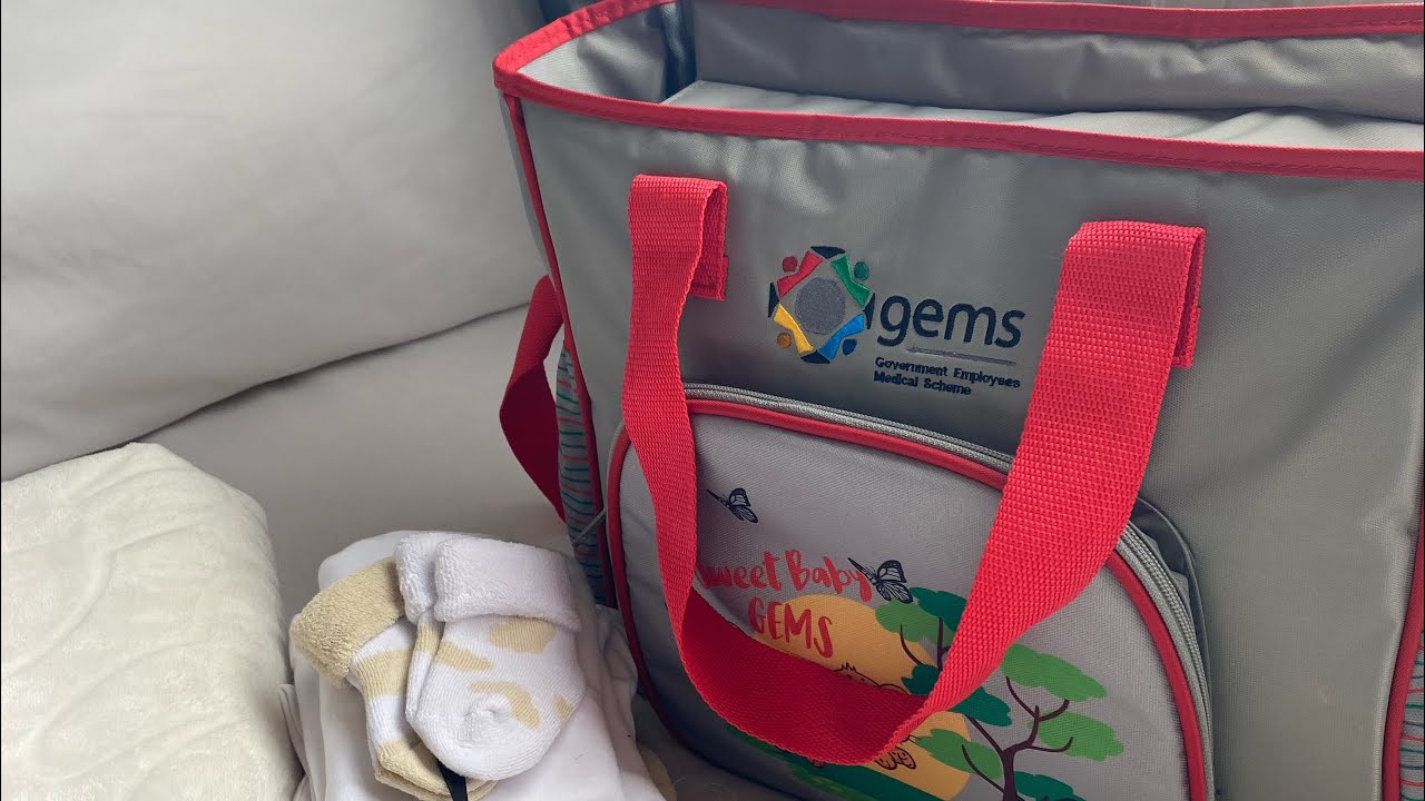 What’s in the Gems diaper bag | South African YouTuber #gemsmedicalaid