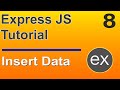 Express js tutorial for beginners in hindi 2024, Insert Data, Mongoose #nodejstutorial #expressjs