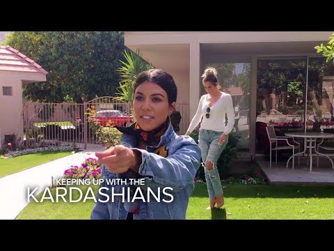 KUWTK | Kardashian Sisters Visit Their Grandparents' Old House | E!