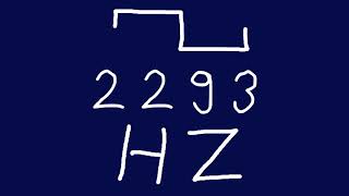 2293 hz square