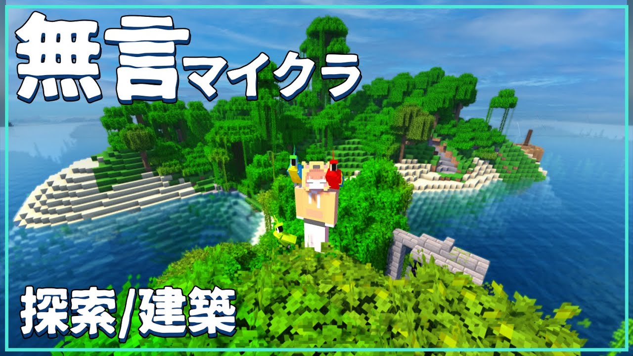 【ASMR】無言で孤島サバイバル【作業用】