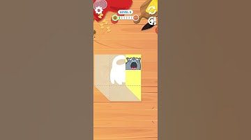 Fold it! paper puzzle 3D for android mobile gameplay