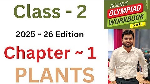 NSO National Science Olympiad | Class - 2 | C- 1 | Plants - Questions | By - Sudhir Sir