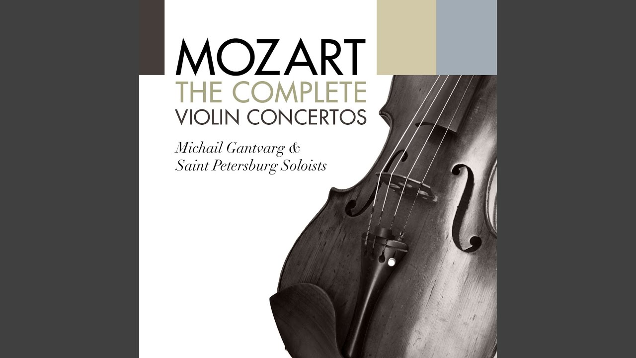 Concerto No. 5 in A Major for Violin and Orchestra, K. 219: II. Adagio