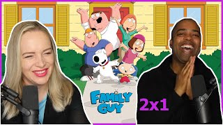 Family Guy 2x1 - Peter, Peter, Caviar Eater - REACTION 🔥