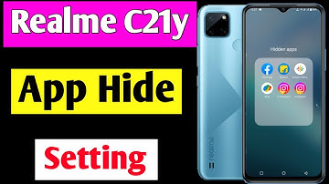 Realme C21y me app hide kaise kare | how to hide apps in Realme C21y