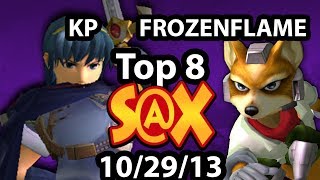 S@X Weekly - KP (Marth) Vs. FrozenFlame (Fox) SSBM Grand Finals