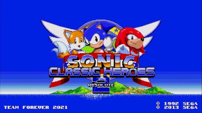 Sonic Classic Heroes (2022 Update!) (v0.15.03d8) ✪ 100% Playthrough  (1080p/60fps) 