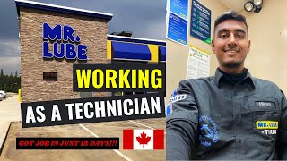 PartTime Job as a Technician in Automotive Industry (Mr. Lube) | Got Job in Just 12 Days! | 2023 |