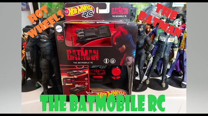 Mattel, Hot Wheels RC, The Batman Batmobile, unboxing and review...