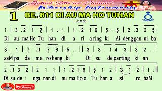Download lagu BUKU ENDE HKBP NO 811 | DI AU MA HO TUHAN | NOT ANGKA | KARAOKE
