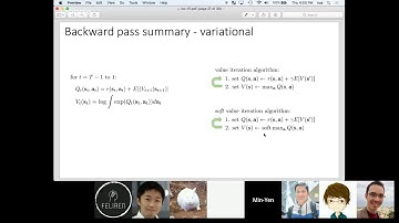 [CS6101-1820] Deep Reinforcement Learning - Week 9 - Variational Inference & Control