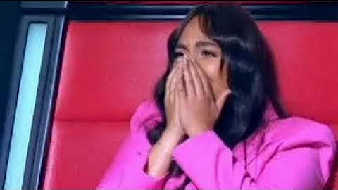 Jess Mauboy's emotional response to niece's blind audition