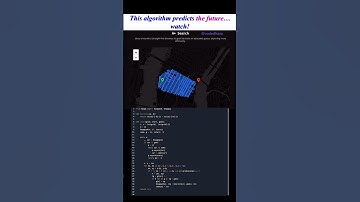 This Algorithm Predicts The Future… A* Pathfinding Explained Visually! #shorts #youtubeshorts #viral