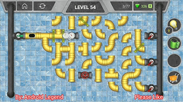Pipeline Extra Level 54 All 3 stars By Pixign, Android Solution
