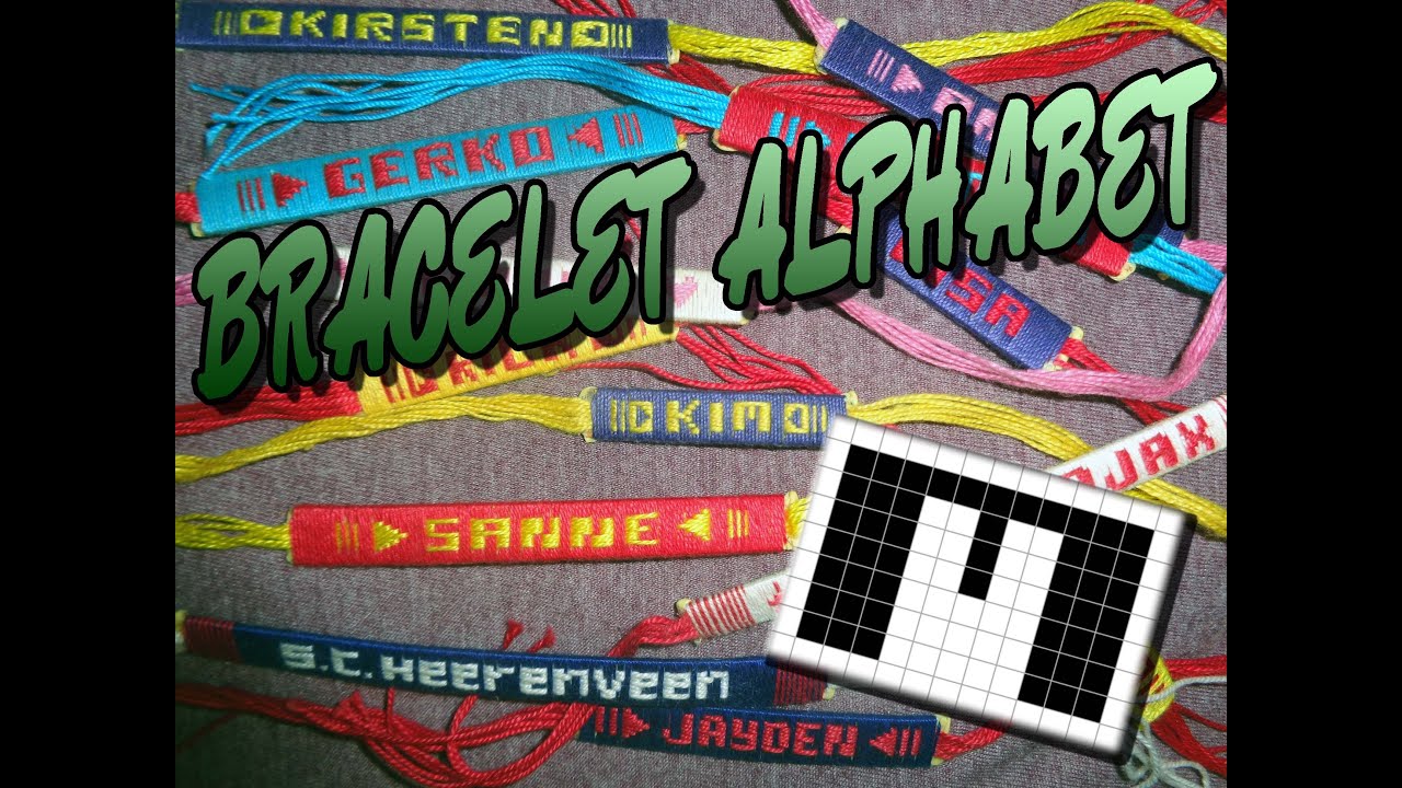 Friendship Bracelet Crochet Yarn Alphabet Letter M Friendship Bracelet Crochet Yarn Alphabet Letter M