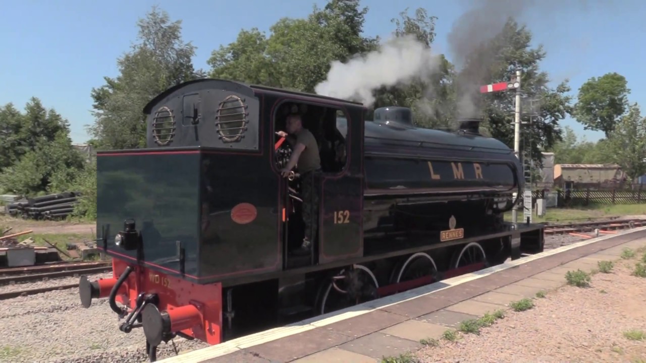 Steam - Turn round at Lydney Junction