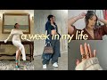 A week in my life vlog  grwm outfits new nails etc