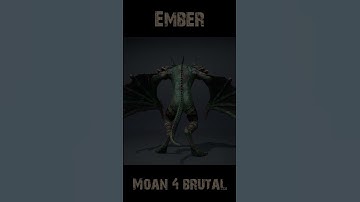 Embermoan4 Brutal 360 #character #rogerkint #3d #animation #gaming #unity #unreal #ember