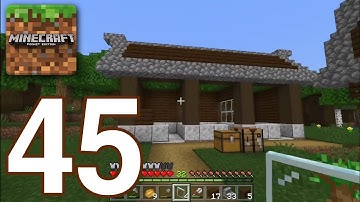 Minecraft: Pocket Edition Part 45 - Gameplay Walkthrough - Build Villager
