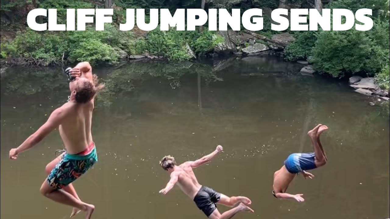 Scenic Cliff Jumping in Redding CT