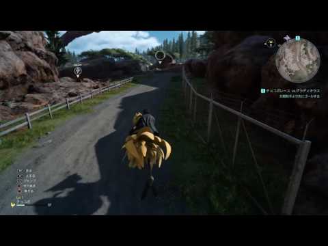 FINAL FANTASY XV チョコボレース vsグラディオラス