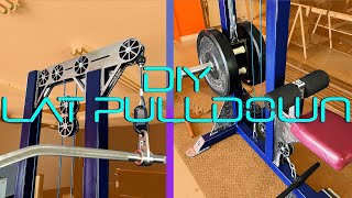 DIY Lat Pull-Down (FULL BUILD VLOG/HOW TO VIDEO)